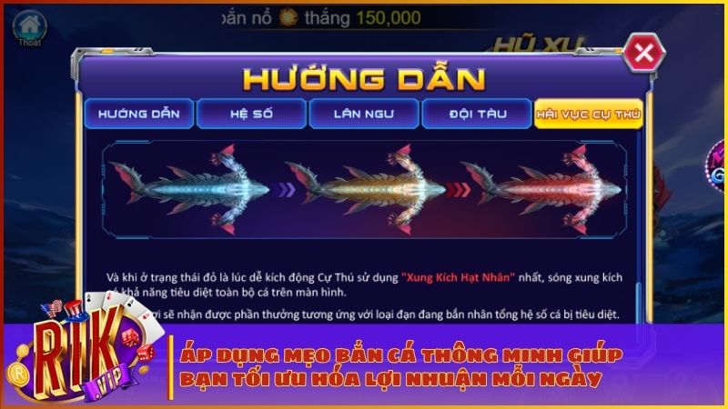 Đại Chiến Thái Bình Dương RIKVIP: Chinh Phục Biển Sâu – Săn Hũ Jackpot Triệu Xu 3 Vận dụng chiến thuật bắn tỉa đỉnh cao để trở thành vua săn cá Thái Bình Dương