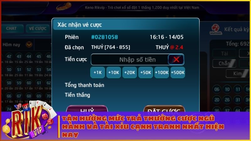 Keno Vietlott RIKVIP: Hướng Dẫn Cách Chơi & Bí Kíp Trúng Xiên 5 Tỷ Lệ 1 Ăn 1200 3 Chi tiết các loại hình cược Ngũ Hành và bảng hệ số thưởng kỷ lục của sảnh