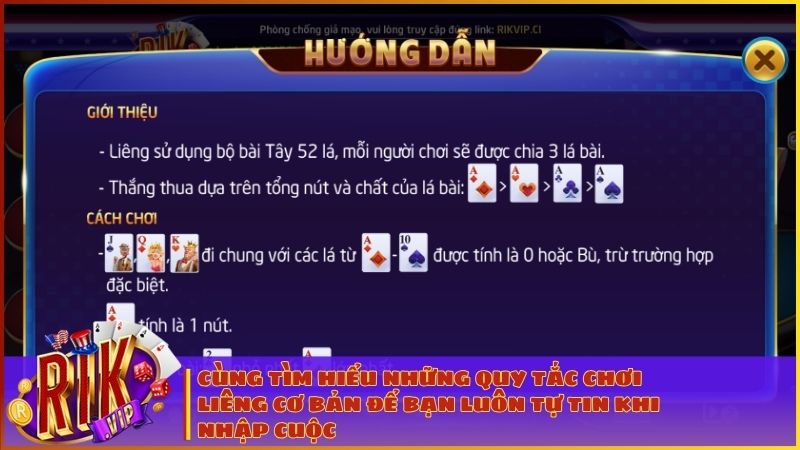 Game Bài Liêng RIKVIP: Luật Chơi Chi Tiết, Thứ Tự Tay Bài Và Bí Kíp "Tố" Bất Bại 2 Những quy tắc chơi Liêng cơ bản giúp bạn bắt đầu tự tin tố bài đối thủ
